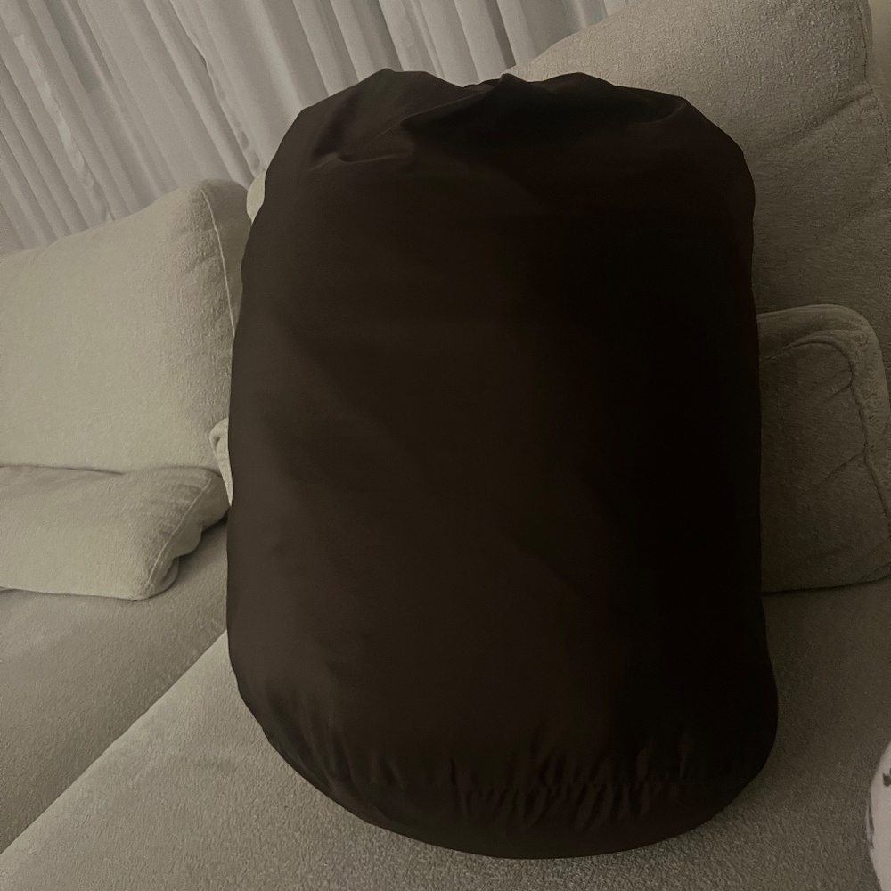 Norma Kamali Brown Hooded Sleeping Bag Car Coat Puffer Jacket - Picture 10 of 10